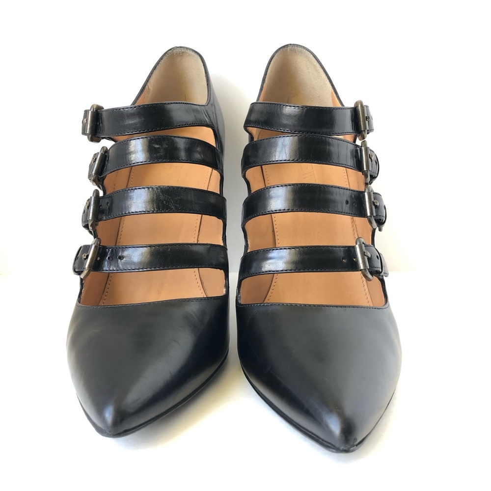 J. Crew cage pointed toe heels